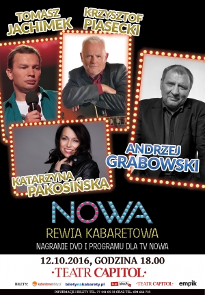 Nowa Rewia Kabaretowa - Pakosińska, Piasecki, Jachimek, Grabowski