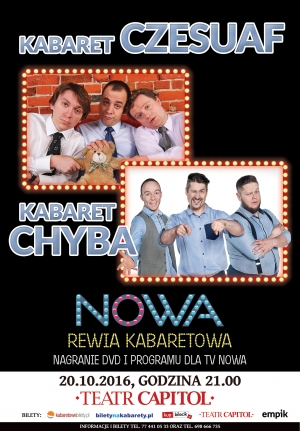 Nowa Rewia Kabaretowa - Kabaret Czesuaf i Kabaret Chyba