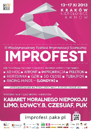 III Międzynarodowy Festiwal Improwizacji Scenicznej ImproFest!