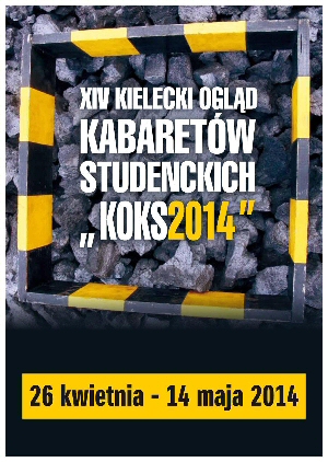 XIV edycja Kieleckiego Oglądu Kabaretów Studenckich KOKS’ 2014!