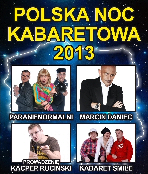 Polska Noc Kabaretowa 2013 - wyniki konkursu!