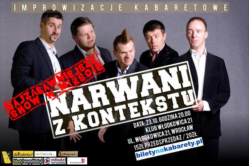KONKURS: Narwani we Wrocławiu, czyli impro na Włodkowica 21!